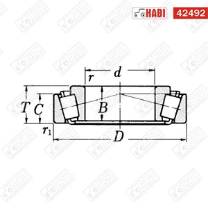 Csapágy 30207 TIMKEN