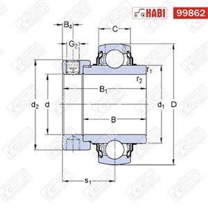 Csapágy SA 208 108 SKF
