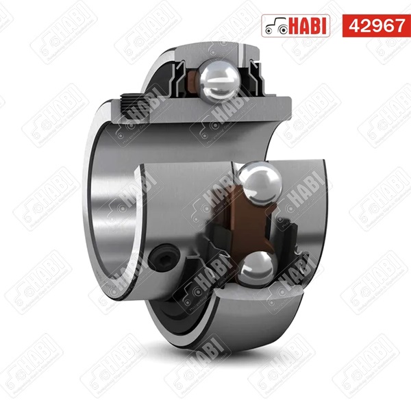 Csapágy+omega ház UCP 207 SKF