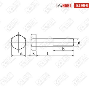 Csavar M12x1,25x50 RM 12.9