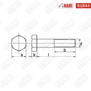 Csavar M16x160 RM 12.9 natur