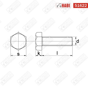 Csavar 5/16"x76 UNC 8.8