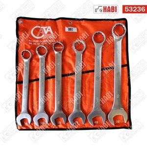 Csillag villáskulcs 6 db-os 34-50 mm /CATA/