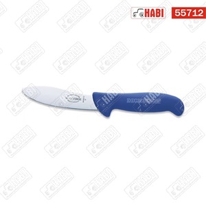 DICK ErgoGrip nyúzókés (13 cm) merev, ívelt, piros