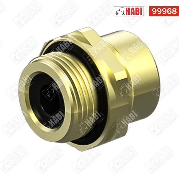 Dugaszolható csavar, összekötő, egyenes M22x1,5 mm L=19 mm Wabco