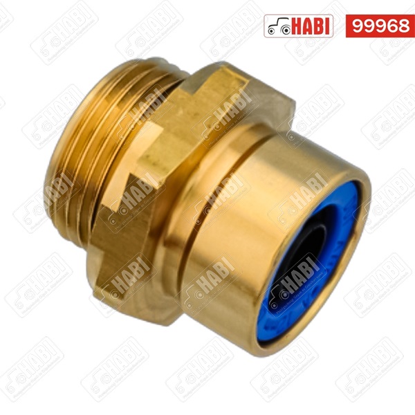 Dugaszolható csavar, összekötő, egyenes M22x1,5 mm L=19 mm Wabco