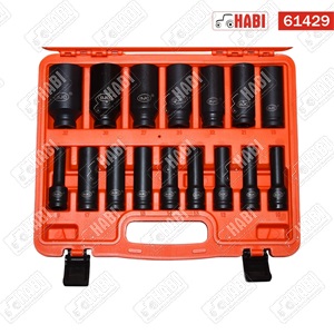 Dugókulcs készlet hosszított 1/2" 10-32 mm BJC