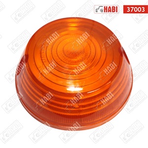 Egyesített hátsólámpa búra sárga D=89x30