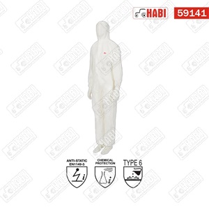 Eldobható overál, 2XL, UK: 42-44, fehér, 3M