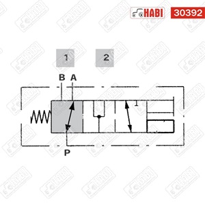 Elektromágnes szelep 3/2 12V