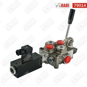 Hidraulika elosztó 1 karos 1/2 60 liter/perc elektromos vezérlésű 12V