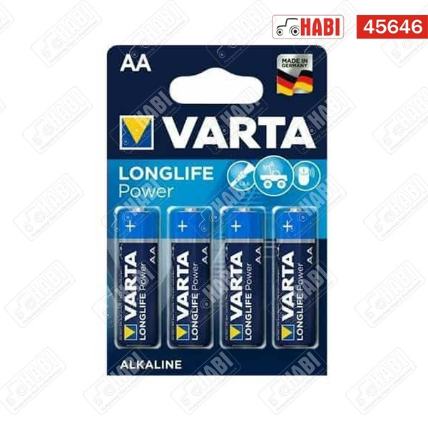 Elem AA, alkáli, 4b-os csomag, longlife, VARTA