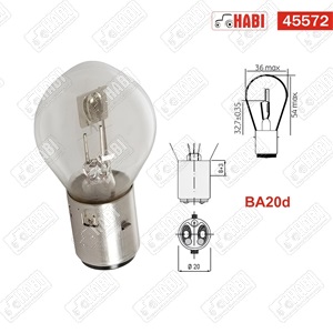 Elta VisionPro izzó 6V 35/35 W Ba20d S2