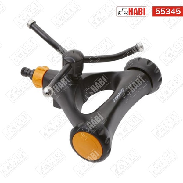 FISKARS Comfort örvényes kör esőztető kerekekkel 0-150m2