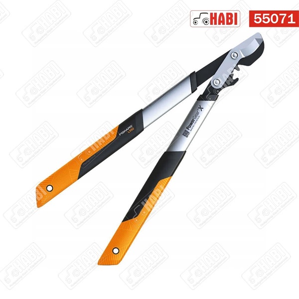 FISKARS PowerGearX fém fogaskerekes ágvágó, horgos pengével (S) LX92