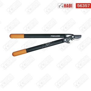 FISKARS PowerGear műanyag fogaskerekes ágvágó, horgos pengével (M) L74