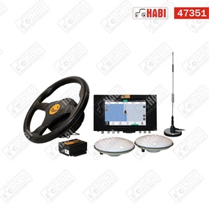 FJD-HBR Precision automata kormányzási (robotkormány) rendszer 10,1”-os LTE tablettel 2,5cm RTK pontosság