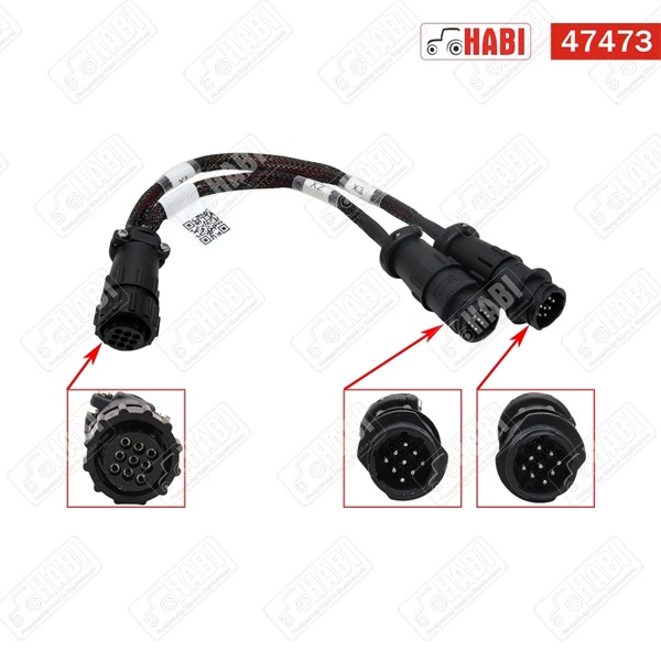 FJ Dynamics Y-shaped ISOBUS split cable