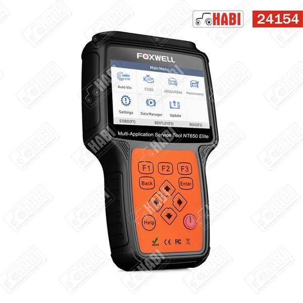 FOXWELL NT650 Elite kézi autódiagnosztikai eszköz