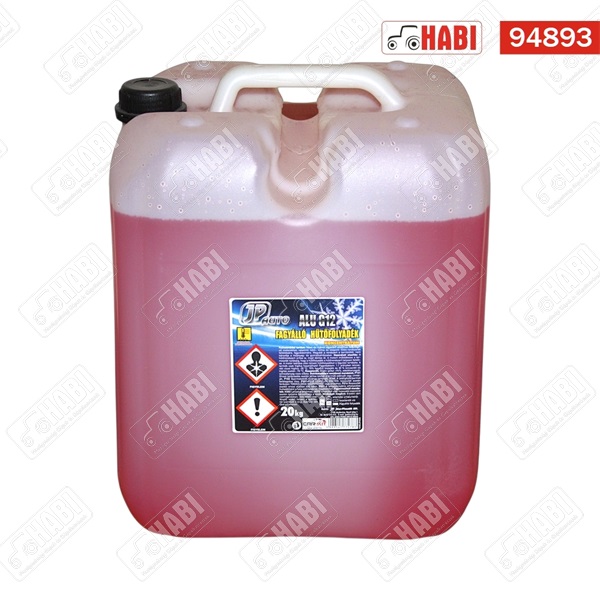 Fagyálló koncentrátum JP alu G12 20kg, fagyáspont -72°C (1:1 hígításban -35°C)