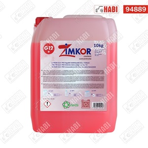 Fagyálló koncentrátum Zimkor G12+ PRO 10kg, fagyáspont -72°C (1:1 hígításban -36°C)