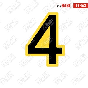 Felirat "4"