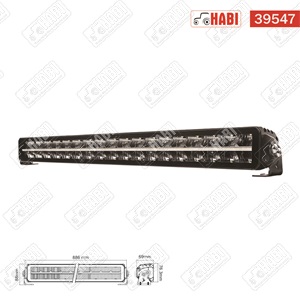 Fényhíd 3 funkciós OSRAM LED 140W, 12000 lumen, 10-30 V, 886 mm, IP67 / IP69K