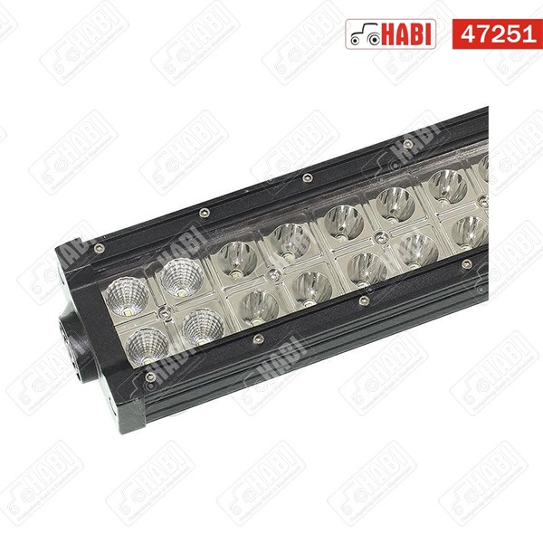 Fényhíd  LED 3600 Lumen, 12-80V, 340x80x94mm, IP67