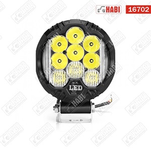 Fényszóró első 3 funkciós LED 40 W 3000+50 lumen  d=158,6 mm 10-30V IP67