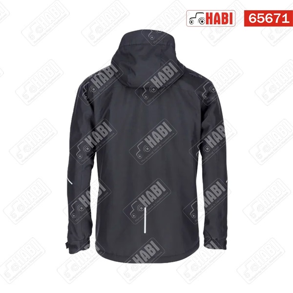 Férfi parka, fekete, L, EU:52-54, Kramp Technical