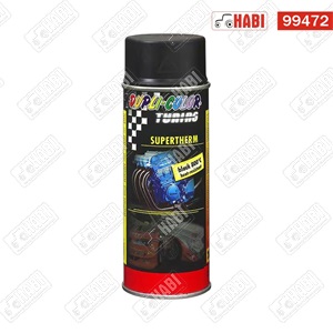 Festék Spray hőálló fekete 800°C  400 g