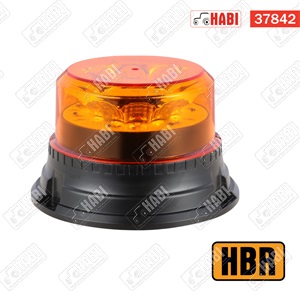 Figyelmeztető fényjelzés sárga villogó 12-24V LED