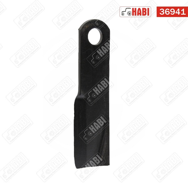 Fischer szárzúzókés bal SZ=60 mm, L=260 mm, furat=29 mm, vastagság=10 mm