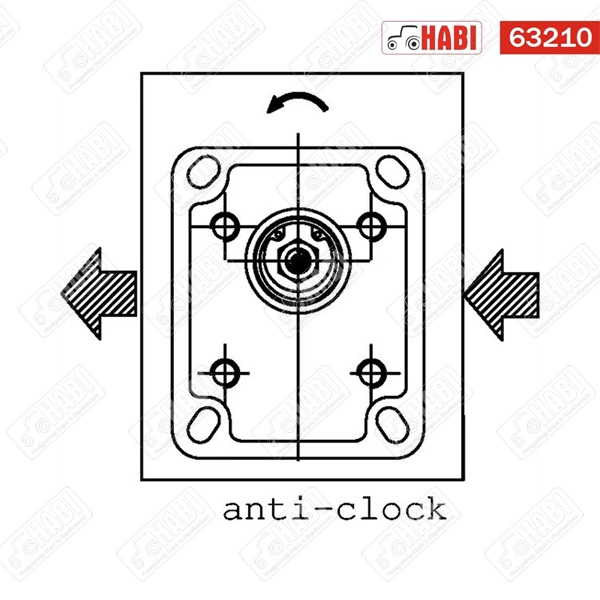Fogaskerék-szivattyú Polaris 20 Casappa