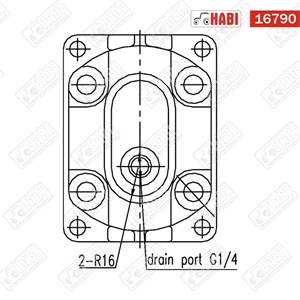 Hidromotor 14 cc