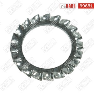 Fogazott alátét M12 13x20,5x1 mm rozsdamentes acél A2
