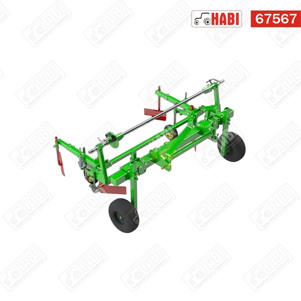 Fóliafektető gép gumi kerekekkel, maximum 1400mm széles fóliához /Folay ML14RW/