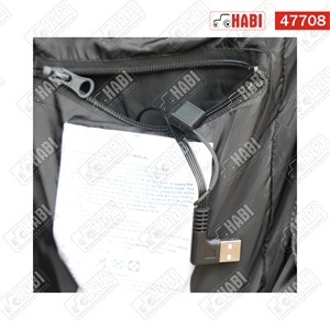 Fűthető mellény 19 zónás, Powerbank nélkül, XL