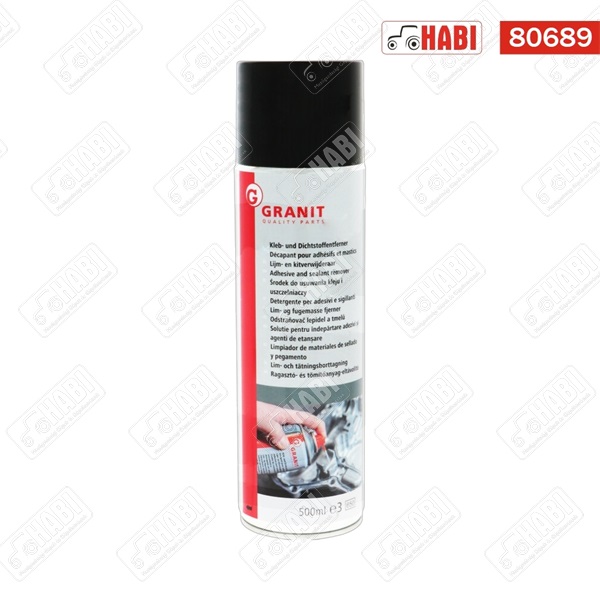 GRANIT ragasztó- és tömítőanyag-eltávolító spray 500 ml
