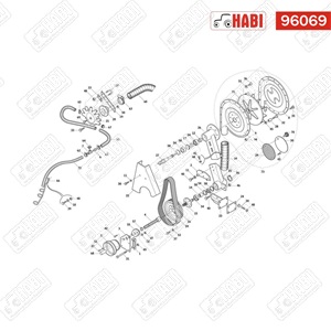 Gaspardó vetőgép porvédő 36,51x25,41 mm Maschio