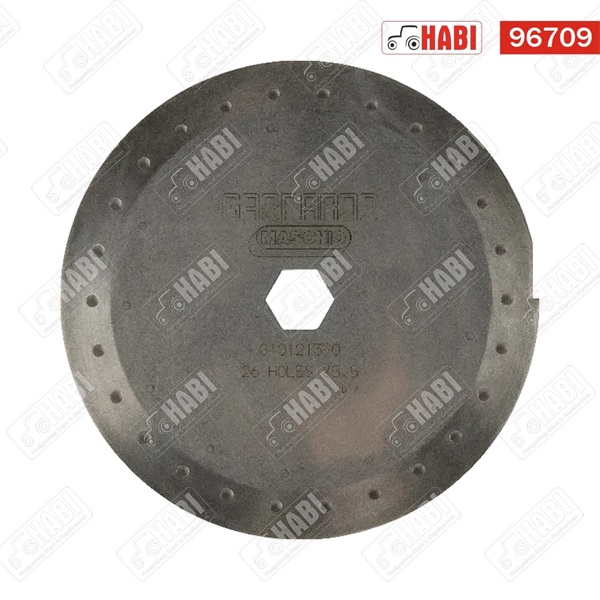 Gaspardo vetőtárcsa 26/5,5 mm Maschio