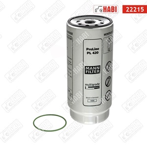 Gázolajszűrőbetét poharas 1221.4 1" menettel MANN-Filter