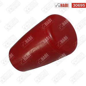Gomb átmérő 42mm M10 PIROS