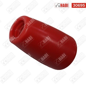 Gomb átmérő 42mm M10 PIROS