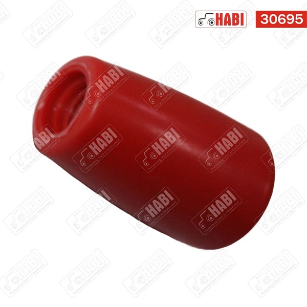 Gomb átmérő 42mm M10 PIROS