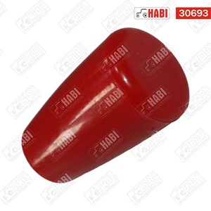 Gomb átmérő 42mm M6 PIROS