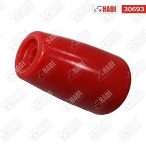 Gomb átmérő 42mm M6 PIROS