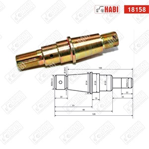 MTZ Gömbcsap 2 menetes nem komplett /2/ L=128mm