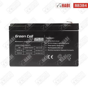 Green Cell AGM zselés akkumulátor 12V 14Ah
