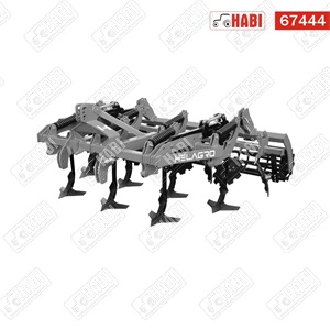 Gruber 2,6m 6 kapa (Lemken kapák), 460mm-es tárcsalapokkal, rugós védelemmel, alap hengerrel /Helagro/